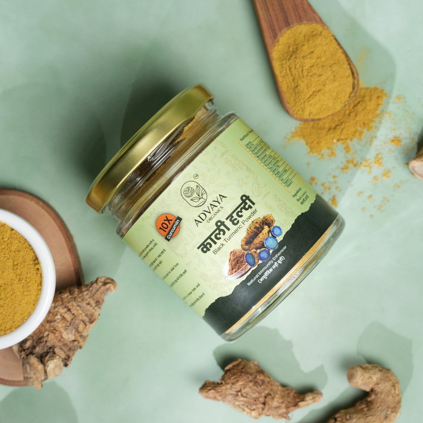 Advaya Black Turmeric (काली हल्दी)