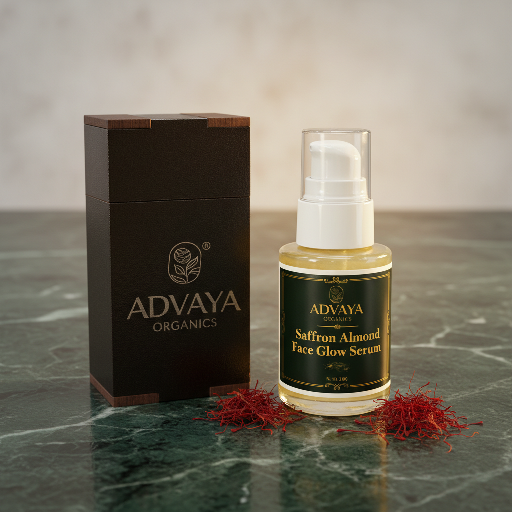Saffron Almond Face Glow Serum(सैफ्रोन आल्मंड फेस ग्लो सीरम)