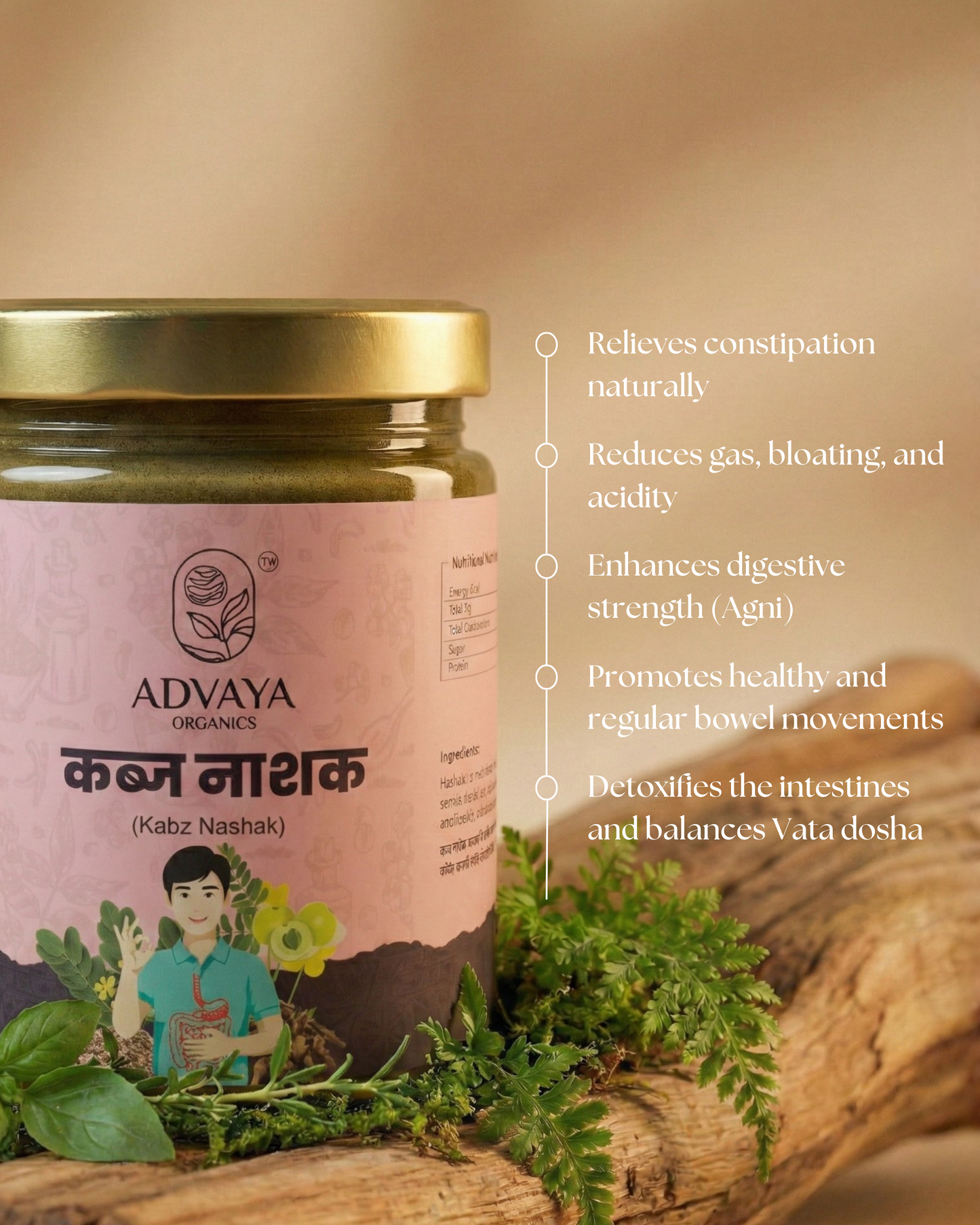 Advaya  Kabz Nashak Churna (कब्ज़ नाशक चूर्ण)