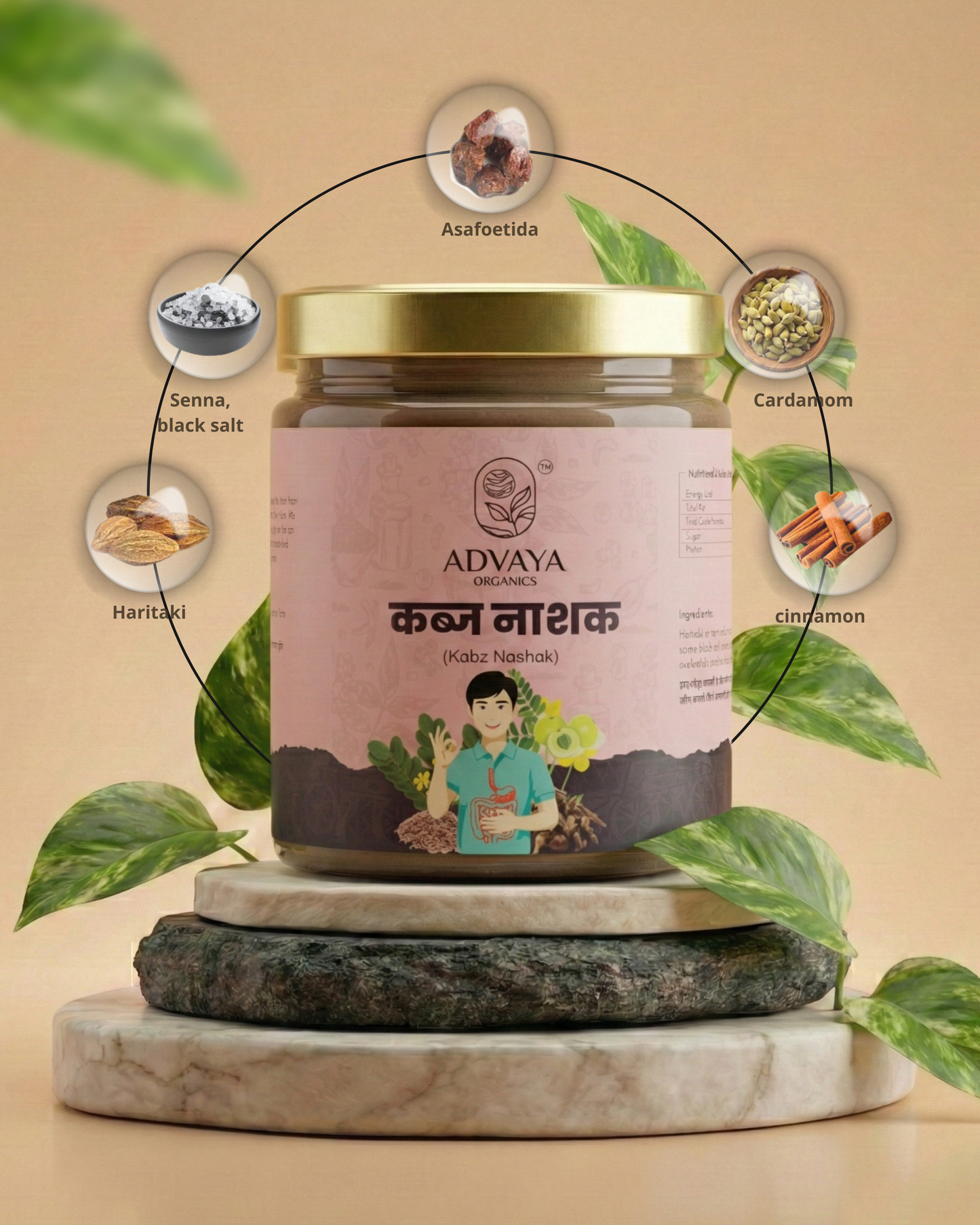 Advaya  Kabz Nashak Churna (कब्ज़ नाशक चूर्ण)
