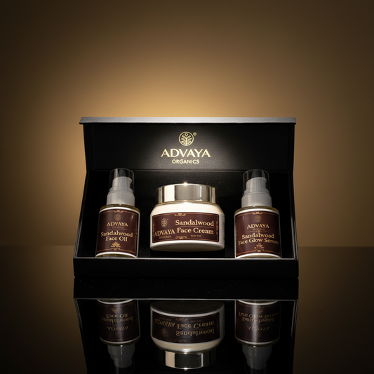 Sandlewood Face oil + Serum+ Cream (Full day Combo )